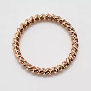 14 Karat Rose Gold Band