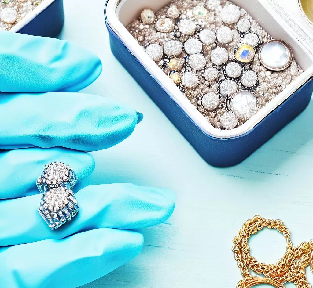 DIY jewelry cleaning