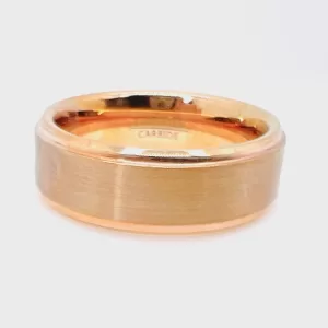 Tungsten Men's Band Gold Exterior